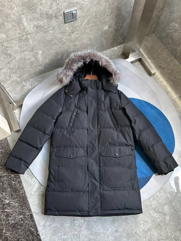 Moose Knuckles Fur Hood Long Down Parka Moose Knuckles Fur Hood Long Down Parka